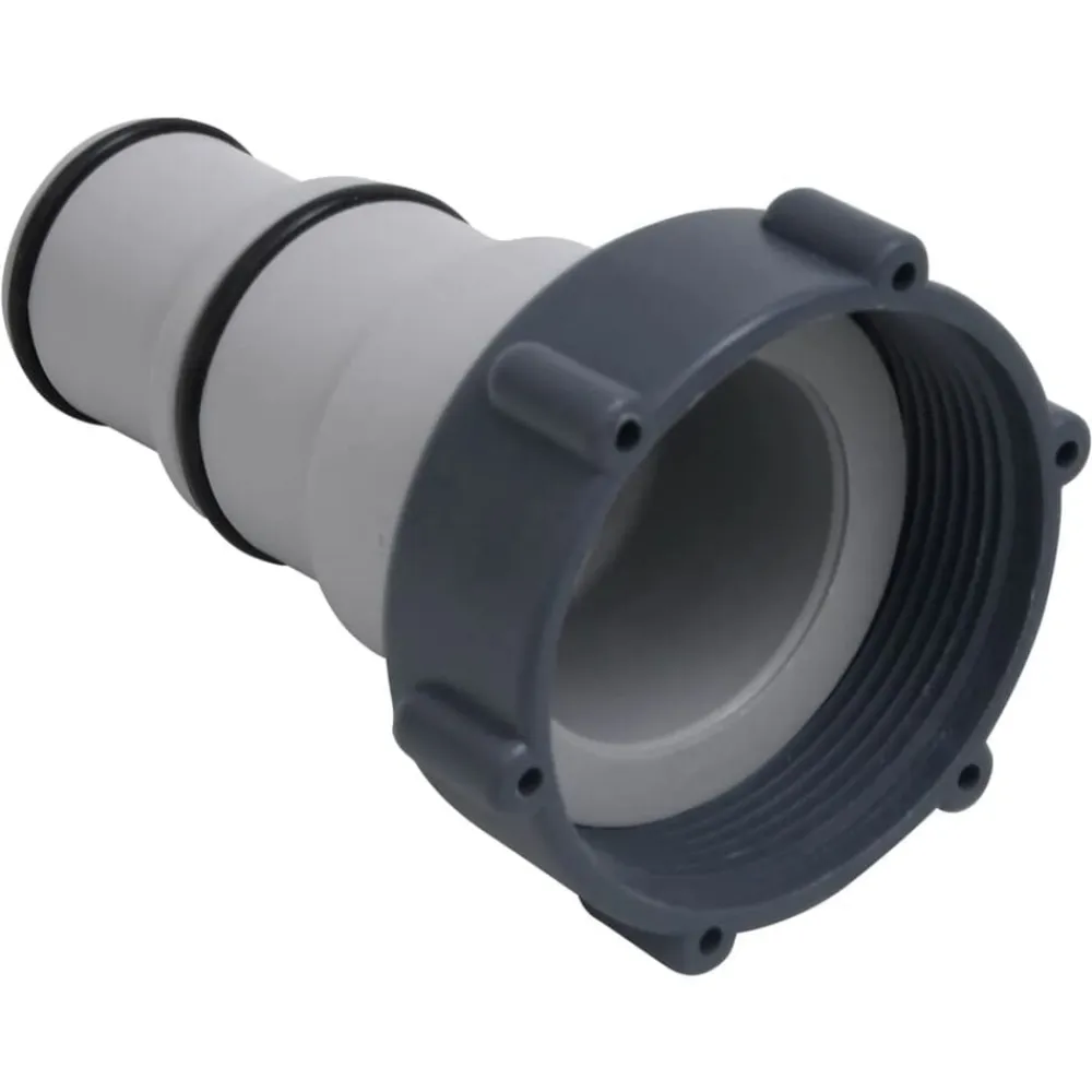 vidaXL Piscina Y Spa-Adaptadores para manguera de piscina 2 unidades plástico