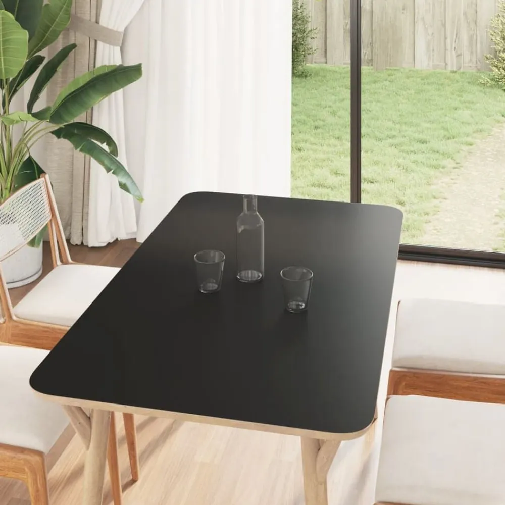vidaXL Adhesivo para muebles autoadhesivo mate 90x500 cm PVC Negro Online