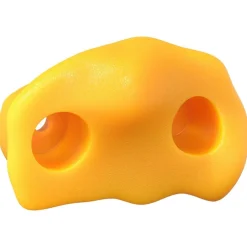 vidaXL Agarre de escalada 2 pcs 100 x 67 x 43 mm PP Amarillo Discount