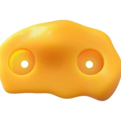 vidaXL Agarre de escalada 2 pcs 100 x 67 x 43 mm PP Amarillo Discount