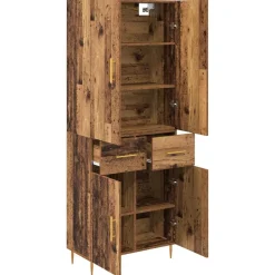 vidaXL Armarios Y Almacenamiento-Alacena 69,5 x 34 x 180 cm Madera contrachapada