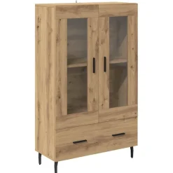 vidaXL Alacena Roble artesanal 69,5 x 31 x 115 cm Madera contrachapada Roble artisan Hot