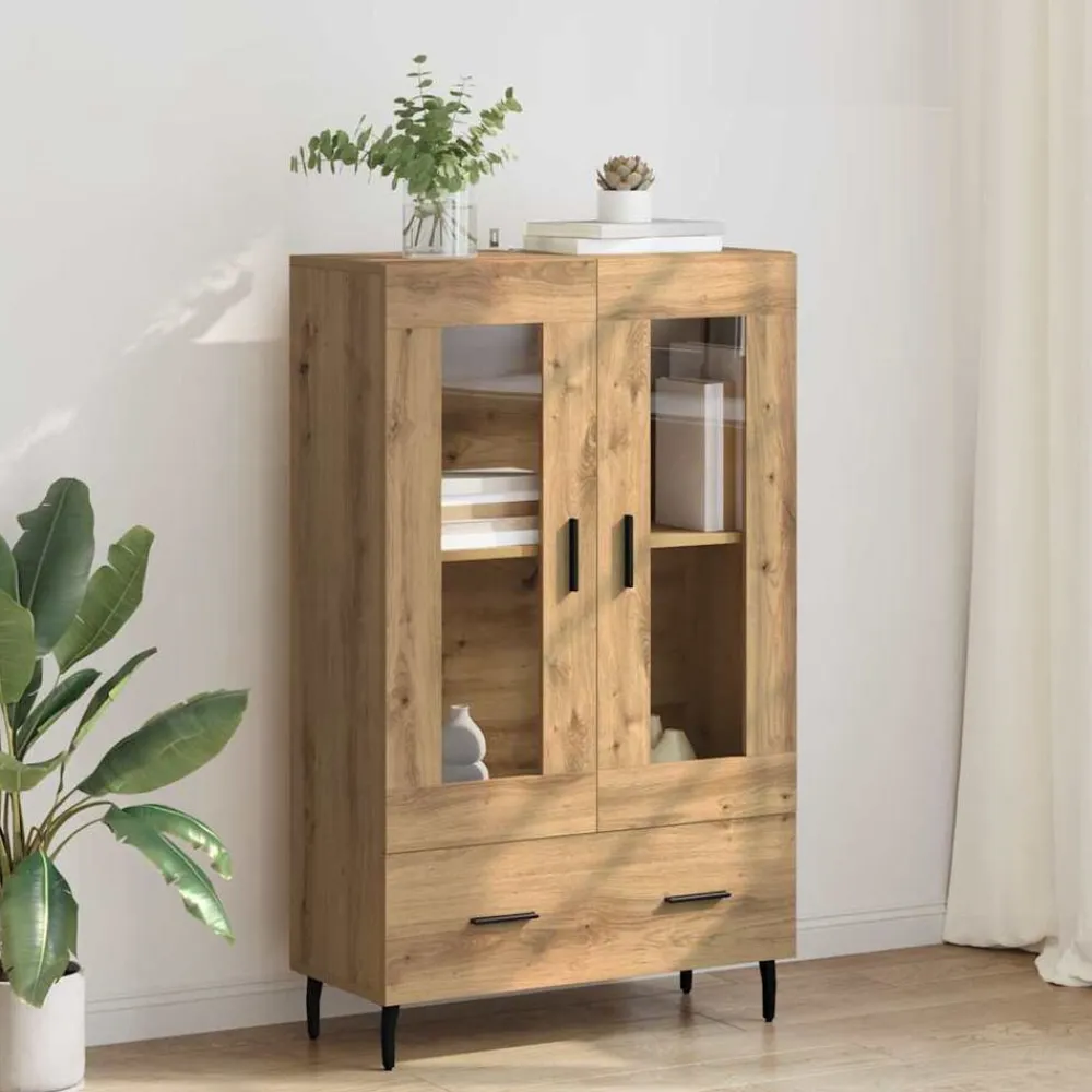 vidaXL Alacena Roble artesanal 69,5 x 31 x 115 cm Madera contrachapada Roble artisan Hot