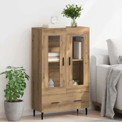 vidaXL Alacena Roble artesanal 69,5 x 31 x 115 cm Madera contrachapada Roble artisan Hot
