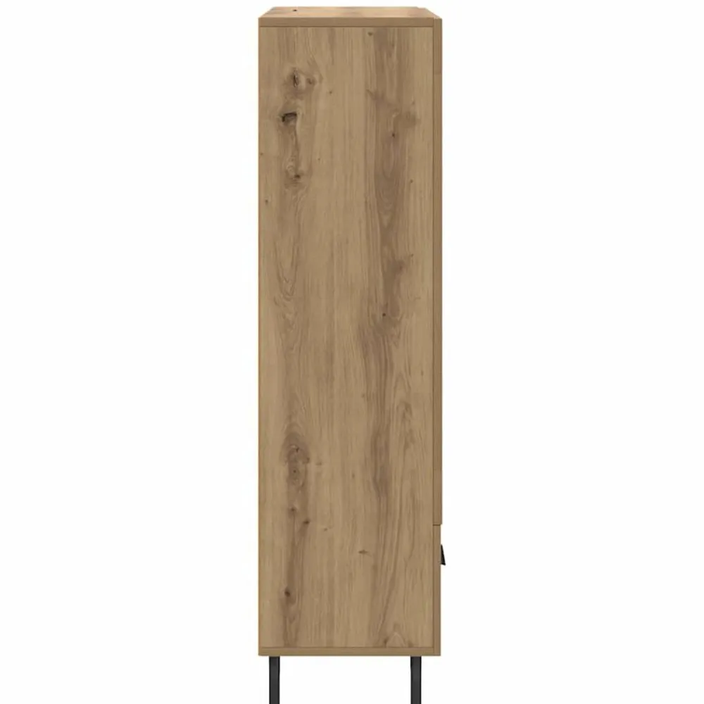vidaXL Alacena Roble artesanal 69,5 x 31 x 115 cm Madera contrachapada Roble artisan Hot