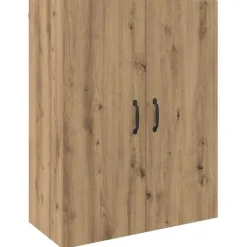vidaXL Armarios Y Almacenamiento-Alacena Roble artesanal 69,5 x 34 x 180 cm Madera contrachapada