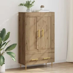vidaXL Alacena Roble artesanal 69,5 x 31 x 115 cm Madera contrachapada Roble artisan Outlet
