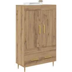 vidaXL Alacena Roble artesanal 69,5 x 31 x 115 cm Madera contrachapada Roble artisan Outlet