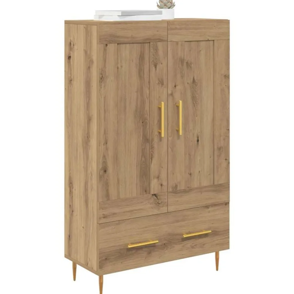 vidaXL Alacena Roble artesanal 69,5 x 31 x 115 cm Madera contrachapada Roble artisan Outlet