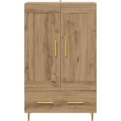 vidaXL Alacena Roble artesanal 69,5 x 31 x 115 cm Madera contrachapada Roble artisan Outlet