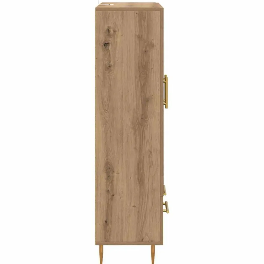 vidaXL Alacena Roble artesanal 69,5 x 31 x 115 cm Madera contrachapada Roble artisan Outlet