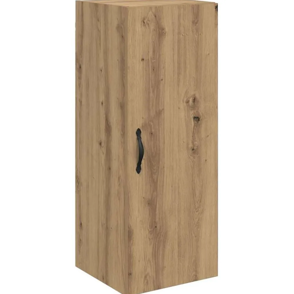 vidaXL Armarios Y Almacenamiento-Alacena Roble artesanal 34,5 x 34 x 90 cm Madera contrachapada