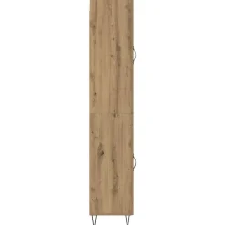 vidaXL Armarios Y Almacenamiento-Alacena Roble artesanal 34,5 x 34 x 90 cm Madera contrachapada