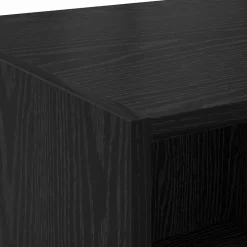 vidaXL Alacena 80 x 42,5 x 185 cm Madera contrachapada Roble negro Clearance