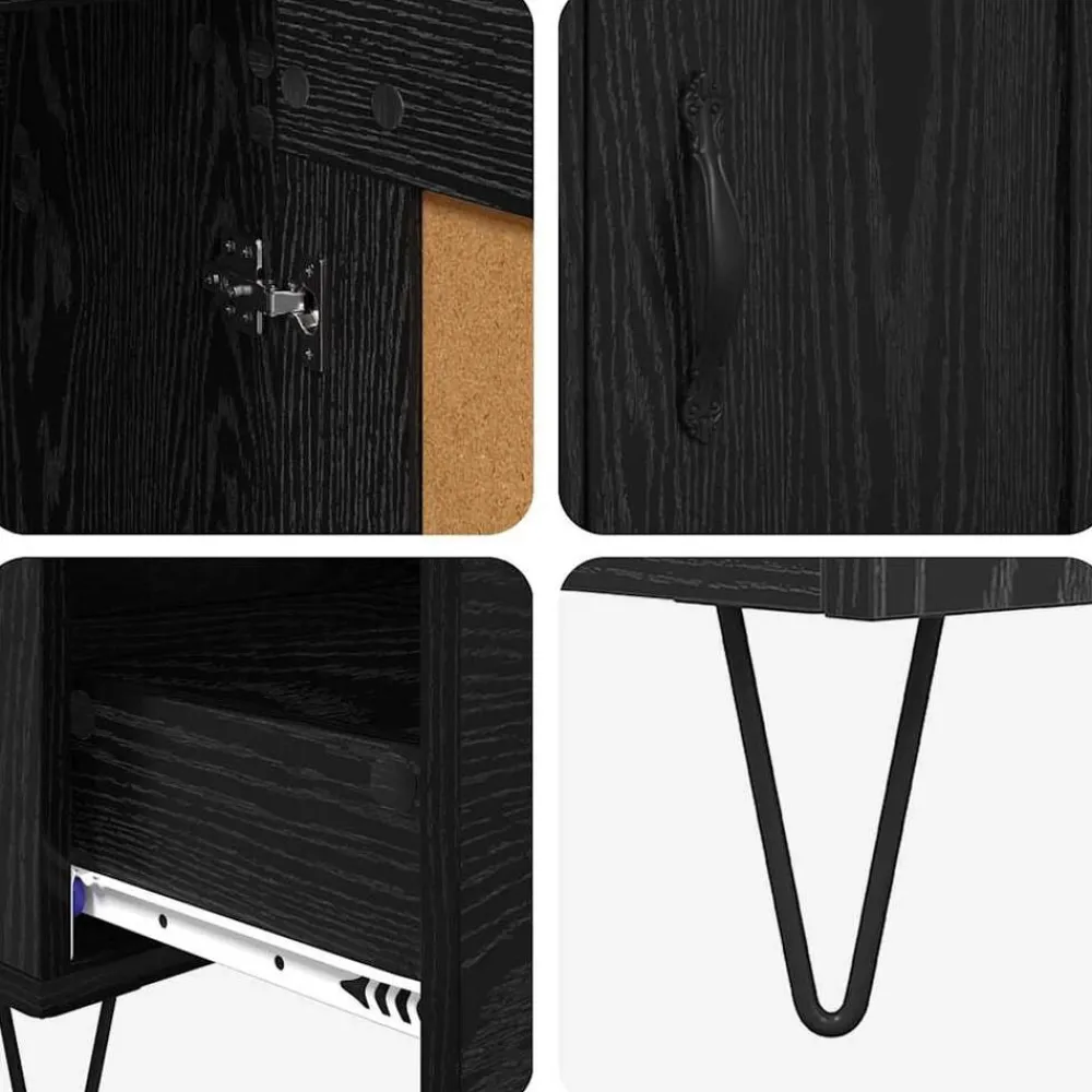 vidaXL Armarios Y Almacenamiento-Alacena 69,5 x 31 x 115 cm Madera contrachapada