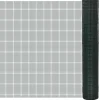 vidaXL Vallas De Jardín-Alambrada de gallinero acero recubrimiento PVC gris 25x0,5 m