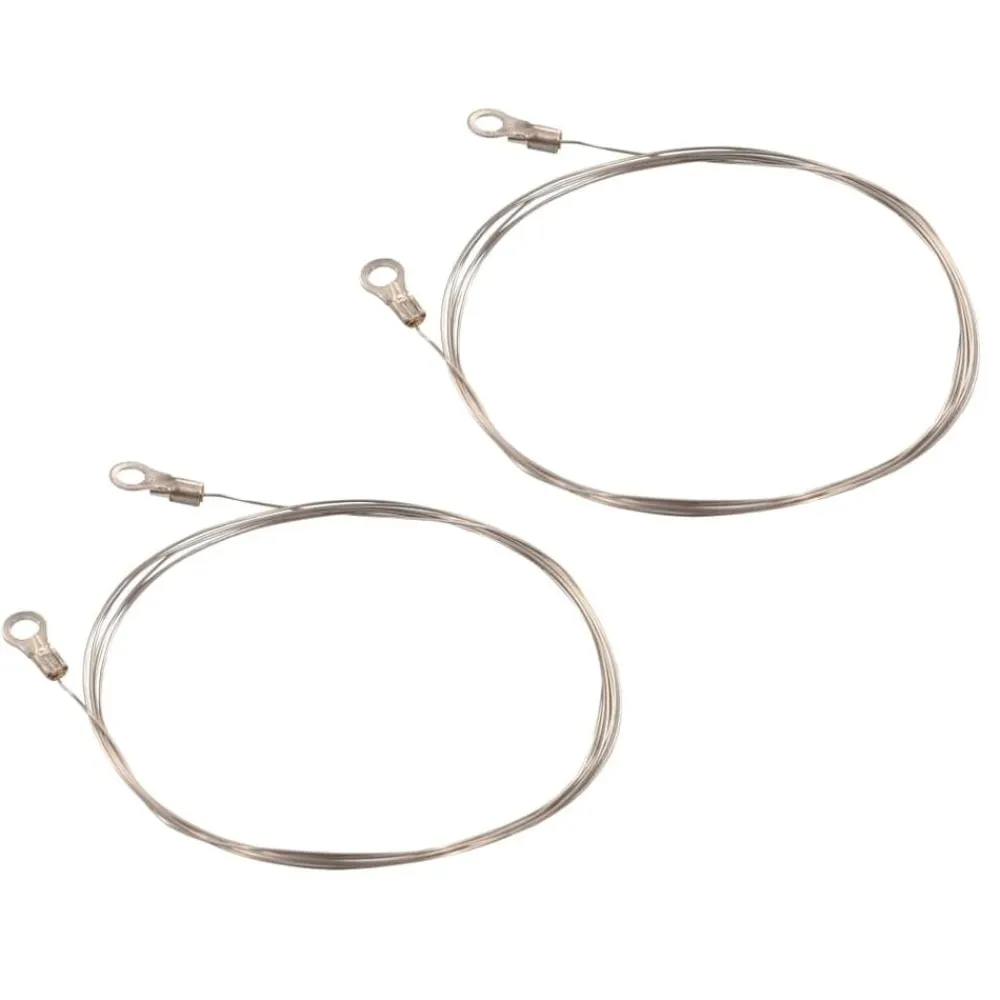 vidaXL Herramientas-Alambres de corte para cortador de espuma 2 unidades 137 cm