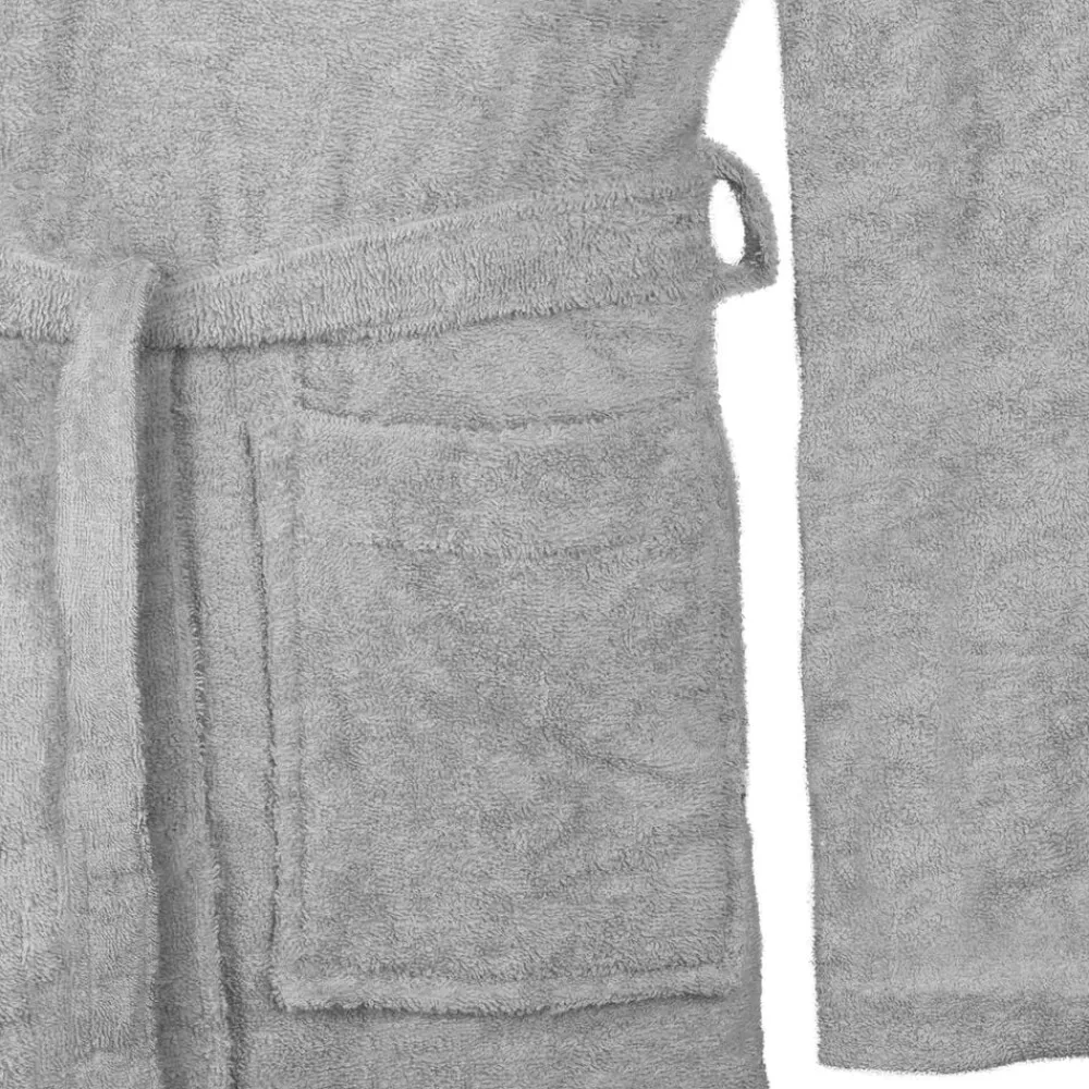 vidaXL Ropa Y Accesorios-Albornoz KINN S Algodón