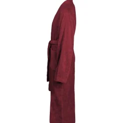 vidaXL Albornoz KINN Rojo S Algodón Burdeos New