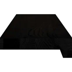 vidaXL Alféizares de ventana 2 uds madera maciza roble marrón oscuro Marrón oscuro