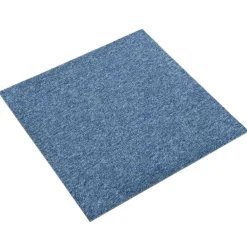vidaXL Materiales De Construcción-Alfombra 20 pcs 50 x 50 cm 100% Polipropileno