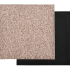 vidaXL Alfombra 20 pcs 50 x 50 cm 100% Polipropileno Beige Best