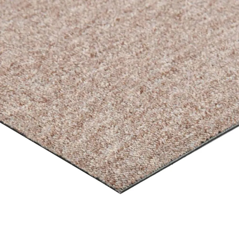 vidaXL Alfombra 20 pcs 50 x 50 cm 100% Polipropileno Beige Best