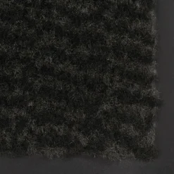 vidaXL Alfombra de entrada rectangular de nudo 40x60 cm negra Negro Online