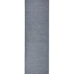 vidaXL Alfombra de exterior de tejido plano 80x250 cm Azul New
