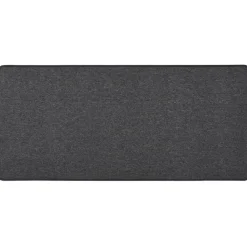 vidaXL Decoración-Alfombra de pasillo gris 50x100 cm