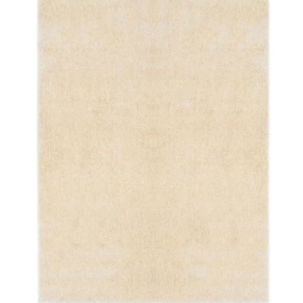 vidaXL Decoración-Alfombra de área peluda 120 x 160 cm Polietileno