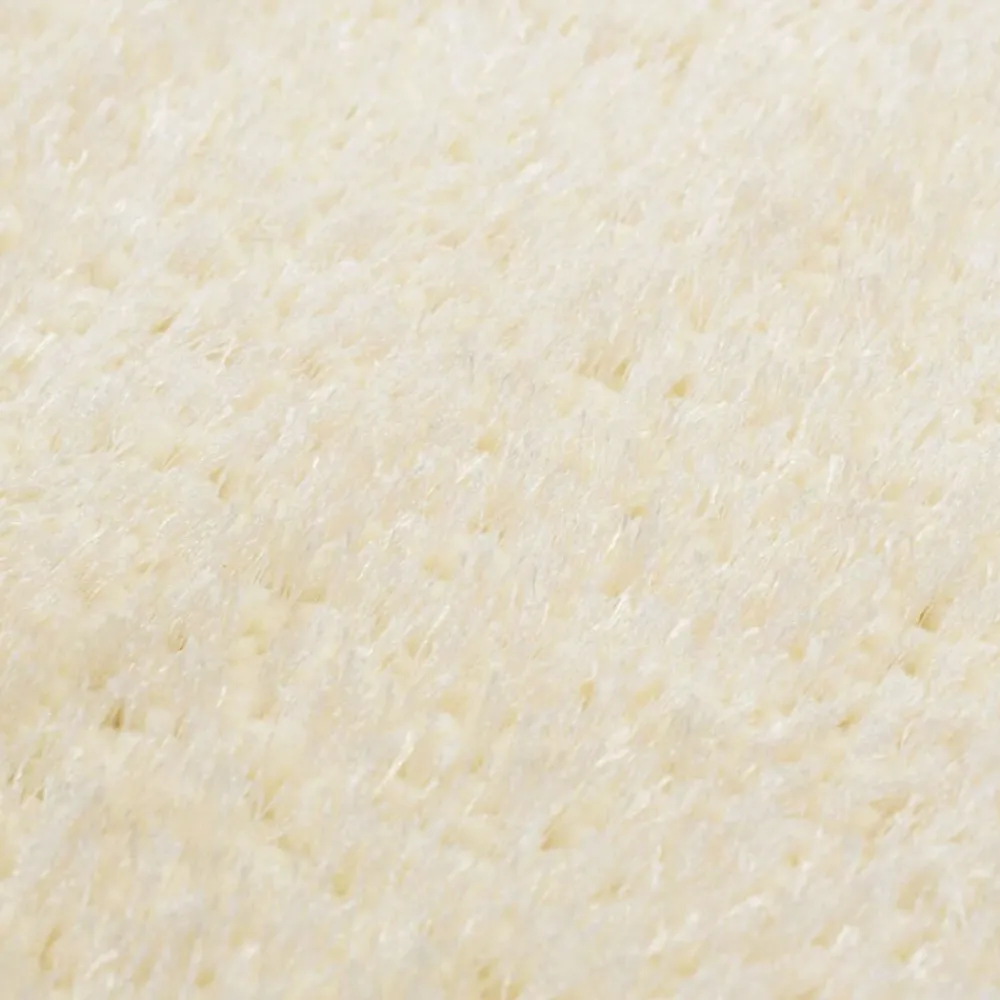 vidaXL Decoración-Alfombra de área peluda 120 x 160 cm Polietileno