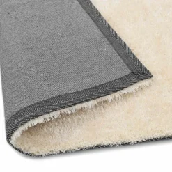 vidaXL Decoración-Alfombra de área peluda 120 x 160 cm Polietileno