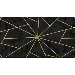 vidaXL Decoración-Alfombra lavable 80x150 cm