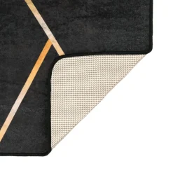 vidaXL Decoración-Alfombra lavable 80x150 cm