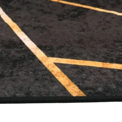 vidaXL Decoración-Alfombra lavable 80x150 cm