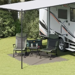 vidaXL Actividades Al Aire Libre-Alfombra para tienda Manual 200 x 250 cm Polietileno