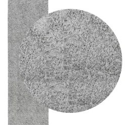 vidaXL Alfombra peluda de pelo largo moderna PAMPLONA 80x250 cm Gris
