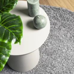 vidaXL Alfombra peluda de pelo largo moderna PAMPLONA 80x250 cm Gris