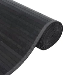 vidaXL Alfombra rectangular bambú 60x100 cm Gris Hot