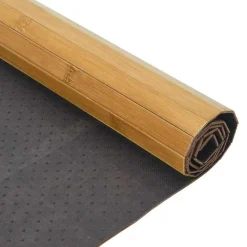 vidaXL Decoración-Alfombra rectangular bambú color 60x100 cm