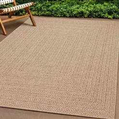 vidaXL Decoración-Alfombra ZIZUR apariencia de yute interior y exterior 80x250 cm