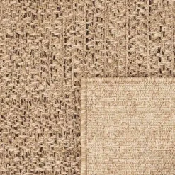 vidaXL Decoración-Alfombra ZIZUR apariencia de yute interior y exterior 80x250 cm