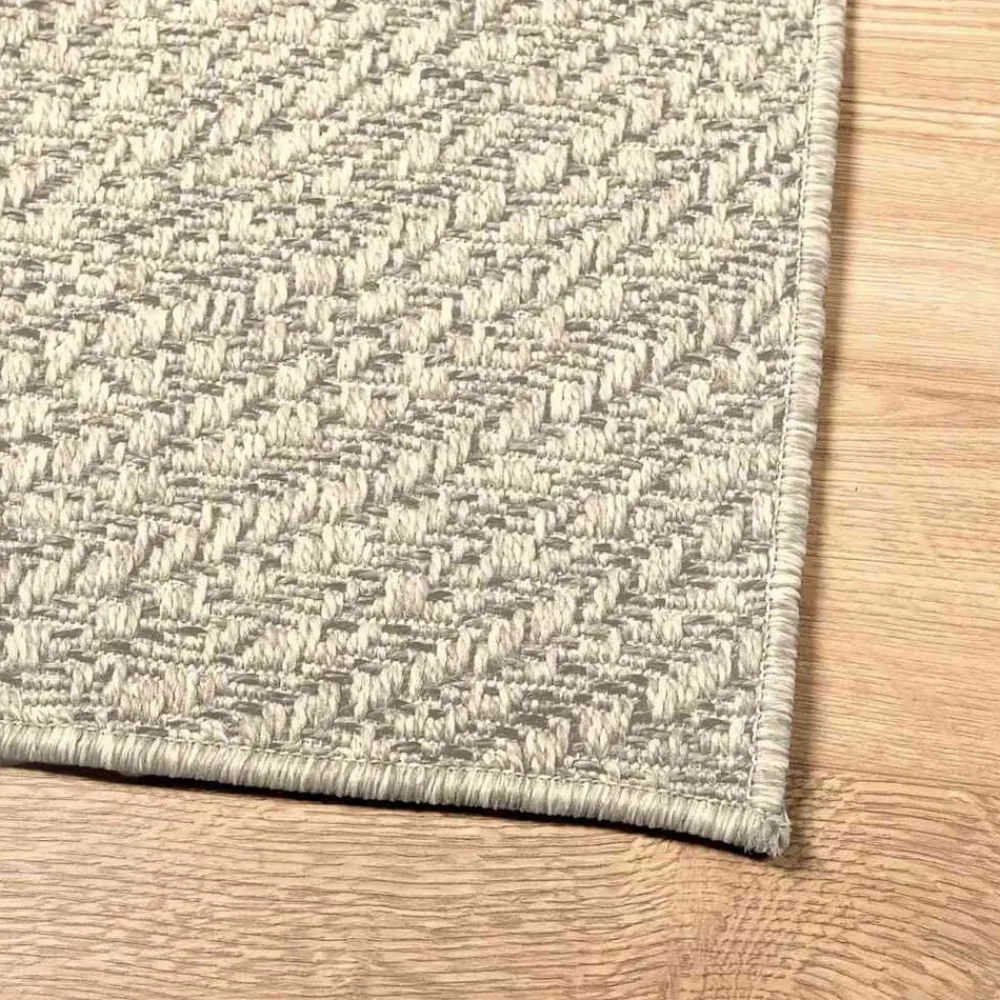 vidaXL Decoración-Alfombra ZIZUR apariencia yute interior exterior 60x110cm