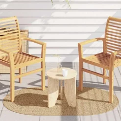 vidaXL Alfombra ZIZUR Marrón 150 x 80 cm Polipropileno Natural Best