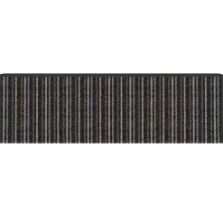 vidaXL Alfombras autoadhesivas para escaleras Rayado 15 pcs Antracita Best