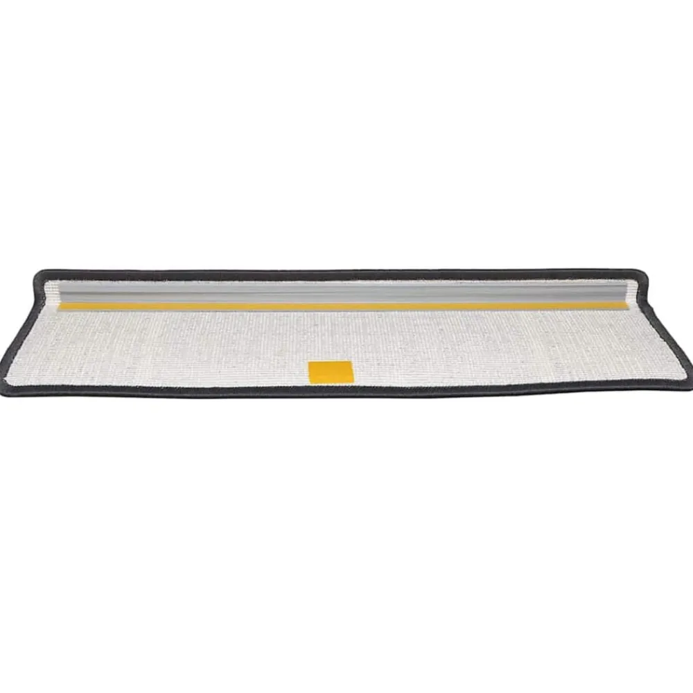 vidaXL Productos Del Hogar-Alfombras autoadhesivas para escaleras 15 pcs