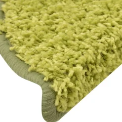 vidaXL Alfombras de peldaños de escalera 15 uds 56x17x3 cm Verde Best