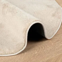 vidaXL Alfombras de área HUARTE 80 x 150 cm Poliéster Beige Discount