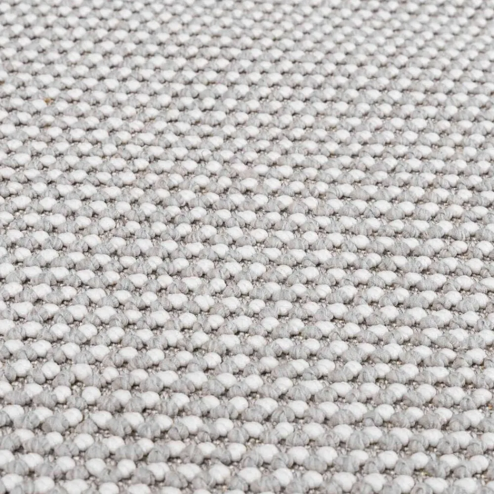 vidaXL Alfombras de área LUGO 80 x 150 cm Poliéster Crema y gris Online